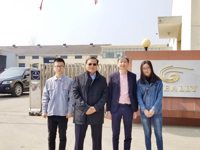 Client from Singapore Visit Aceally Factories